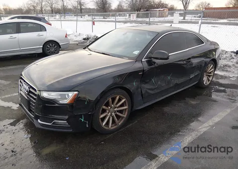 2016 Audi A5 2.0T Premium from USA, damaged, VIN WAUD2AFR4GA041823